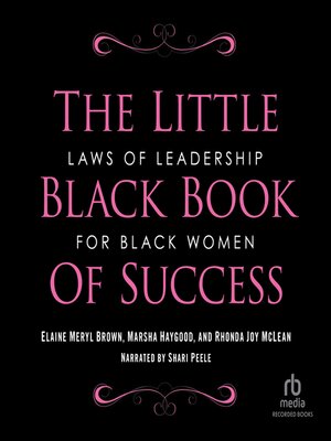 cover image of The Little Black Book of Success